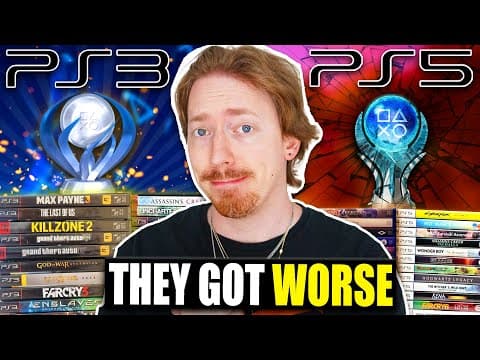 Why Ps5 Platinum Trophies Suck Now...