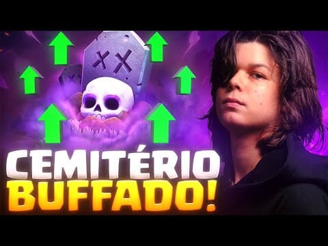 O Clash Royale Transformou O Cemitério Na Melhor Carta Do Jogo 💀