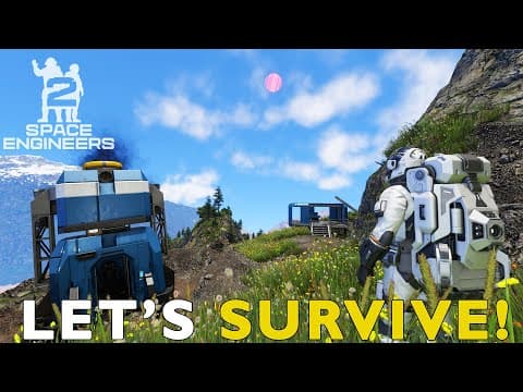 Time To Survive Space Engineers 2: Survival Part 1