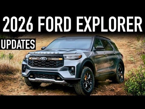 2026 Ford Explorer.. What's New?