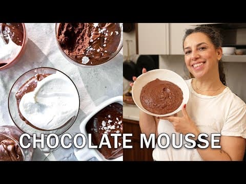 Dreamy 5-ingredient Chocolate Mousse