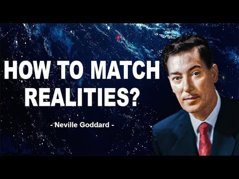 Neville Goddard | How To Become One With Your Desire (watch Everyday)