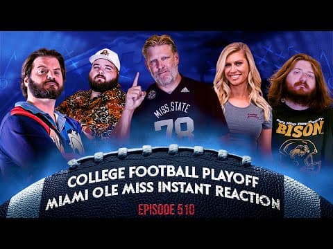 College Football Playoff Miami Ole Miss Instant Reaction
