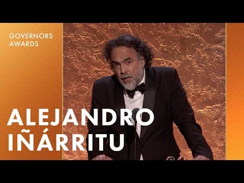 Alejandro Inarittu Honors Tom Cruise | The 16th Governors Awards Presented By @rolex ​