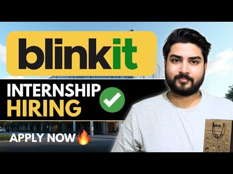 Blinkit Hiring Freshers And Interns🔥apply Now