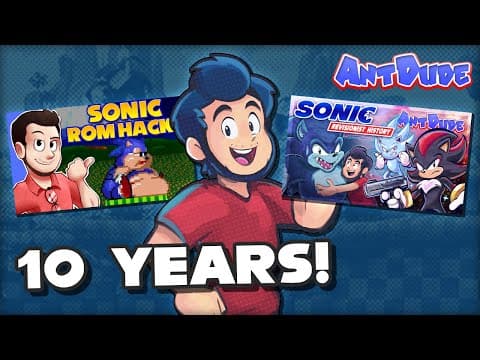 Antdude Talks About Sonic Rom Hacks, Mods, And Fan Games For 10 Years