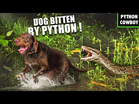 A 12-foot Python Attacked My Dog In The Florida Everglades
