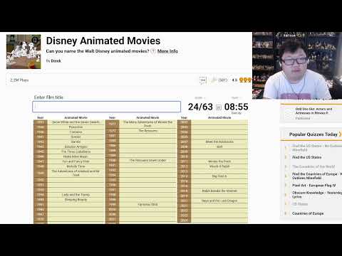 Can We Name Every Disney Movie