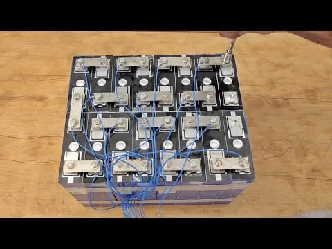 Build A 48v 100ah Lifepo4 Battery Pack – Perfect For Solar & Ev