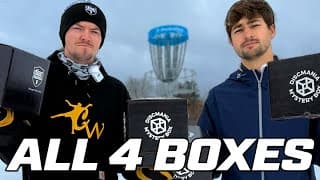 Discmania Mystery Box Challenge 2025 Feat. Casey White & Harry Chase