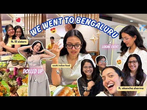 We Both Went To Bengaluru😍✨❤️stayed Alone😨😅🙅🏻‍♀️met Them For The 1st Time😘😍✨had So Much Fun✨❤️#ad