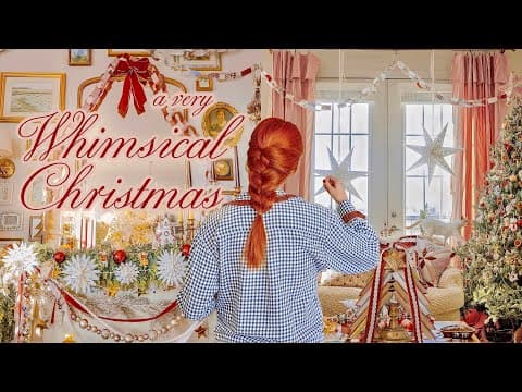 Decorating For Christmas After The First Snow ❄️✨ A Very Nostalgic & Whimsical Christmas