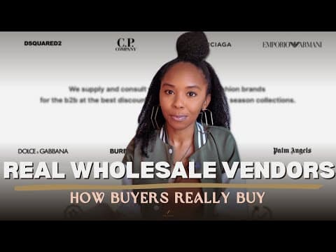 Wholesale Vendor Blueprint | Build Your Boutique In 2026 (25 Vendors Inside)