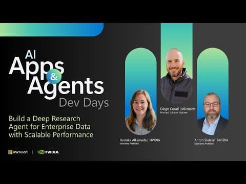 Build A Deep Research Agent For Enterprise Data With Scalable Performance