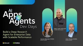Build A Deep Research Agent For Enterprise Data With Scalable Performance