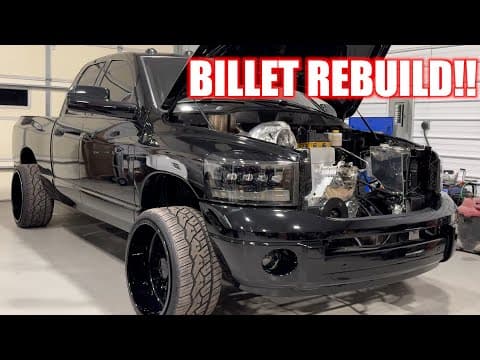 3000hp Billet Cummins Rebuild Starts Now!!!