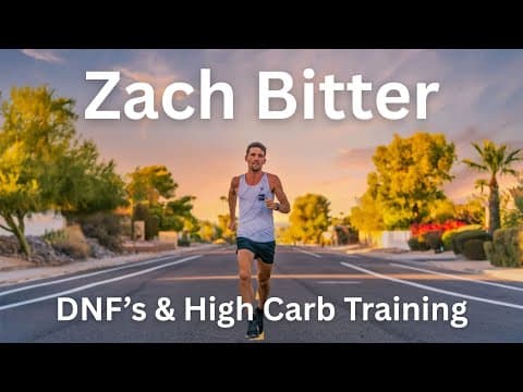 American Record Holder Zach Bitter: Carb Experiments &dnf's | Strength Running Podcast