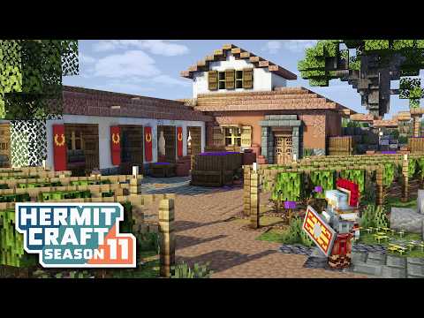 Hermitcraft 11: Ep.4 - A Touch Of Magic In Our Roman Vineyard!