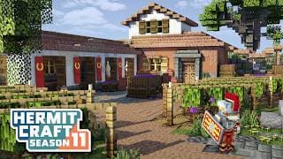 Hermitcraft 11: Ep.4 - A Touch Of Magic In Our Roman Vineyard!