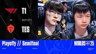 🔴półfinał Mistrzostwa Świata 2025🔴t1 Vs Top Esports Bo5 Fearless🔴