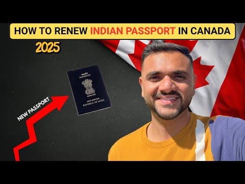 How To Renew Indian Passport In Canada 2025 || Indian Passport Renewal In Canada || Mr Patel ||