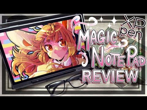 The Tool That Every Artists Needs!? | Xppen Magic Note Pad Review