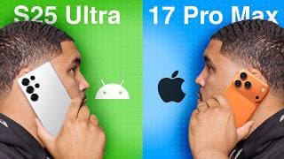 Iphone 17 Pro Max Vs S25 Ultra - Real World Comparision