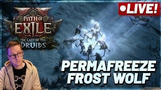 🔴[live] Poe 2 - Frost Wolfin' In Maps
