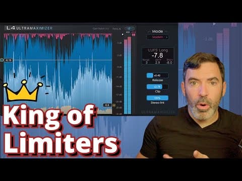 Selecting Limiters For Tone And Loudness [ft. Waves L4, The New King Of Limiters?]
