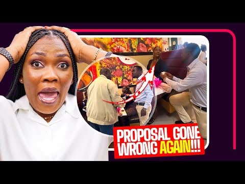 Oh Yawaoo..proposal Gone Wrong: He Tried To Propose To His Girlfriend… And Everything Fell Apart! 😳💔