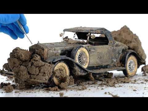 I Cleaned The World's Dirtiest Rolls-royce Phantom 1931!
