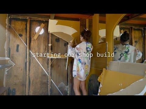 Starting Our Workshop Build | Renovating An Old Shed Into A Tool Shed