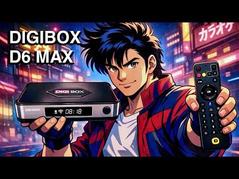 This Should Be At Ces2026 - The Best I’ve Ever Tested : Digibox D6 Max Iptv
