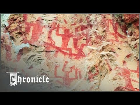 Archeologists Investigate 2,500-year-old Chinese Cliff Paintings