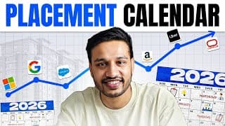 Placement & Internship Calendar 2026 | Is Your Resume Ready For Job Market 2026?