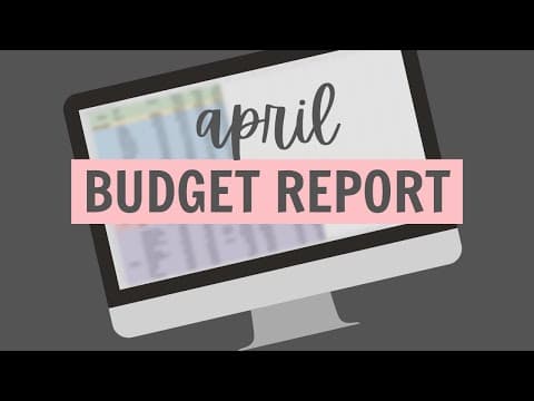Family Budget Update For April 2025 // Monthly Money Report