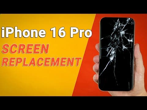 Iphone 16 Pro Screen Replacement Guide & Repair Tips + Display Calibration