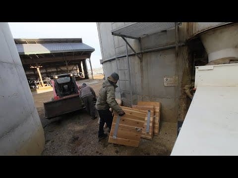 Replacing Burnt Silo Doors