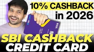 10% Cashback With Sbi Cashback Credit Card | Sbi Cashback Card Hack In 2026