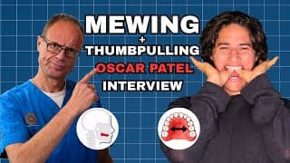 Dr Mike Mew Interviews Oscar Patel: The Truth About Thumb Pulling [part 1]