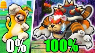 I 100%'d Mario 3d World, Here's What Happened