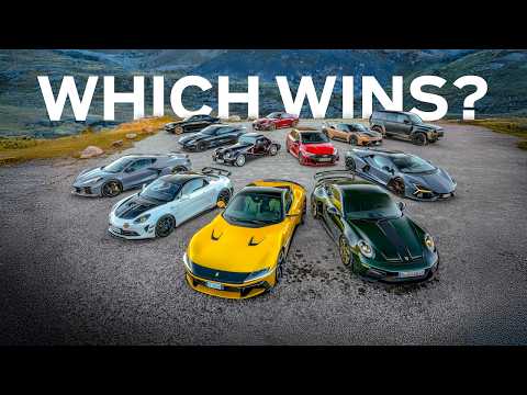 Car Of The Year 2025 | Evo’s 12 Best Performance Cars Go Head-to-head