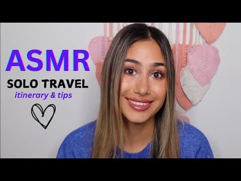 Asmr | Whispered Europe Travel Storytime + Tips (10 Countries, 1 Month)