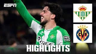 Pablo Fornals Stunner Helps Real Betis Past 10-man Villarreal | Laliga Highlights