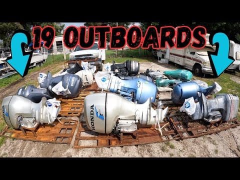 Can I Fix All These Trade-in Outboard Engines?