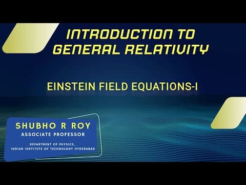 Einstein Field Equations-i