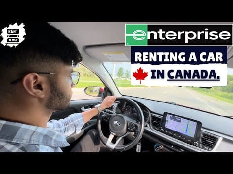 Renting A Car Through Enterprise In Canada | International Student 🇨🇦