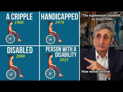 Don't Say That!!! The Euphemism Treadmill - Is Your English Up To Date?