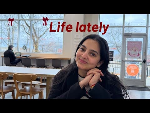 Vlog || Trying A Korean Bakery, Care Package From India, Best Hot Chocolate Recipe & More