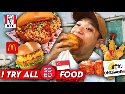 I Try All The National Day Food In Singapore ($2 To $2,600!)